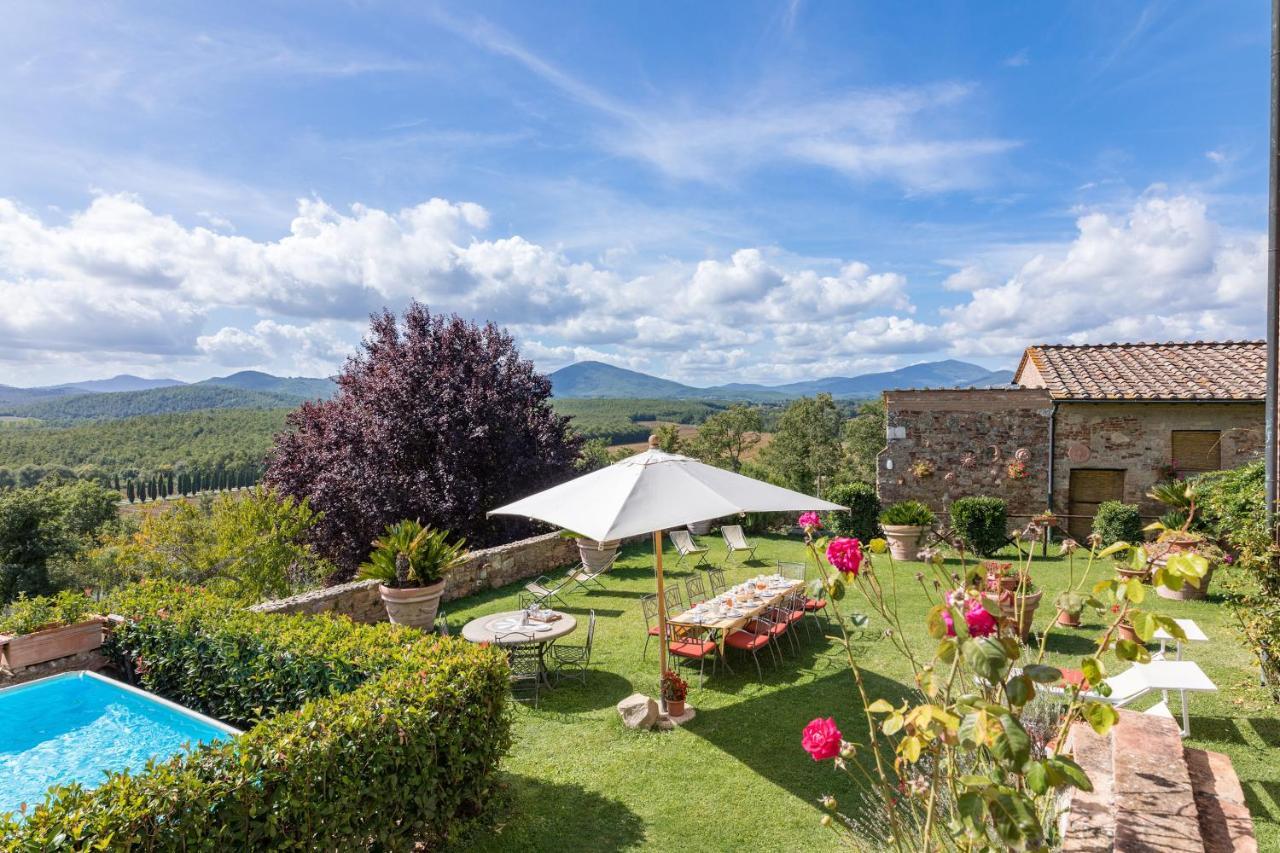 Villa La Cappella Monticiano Luaran gambar