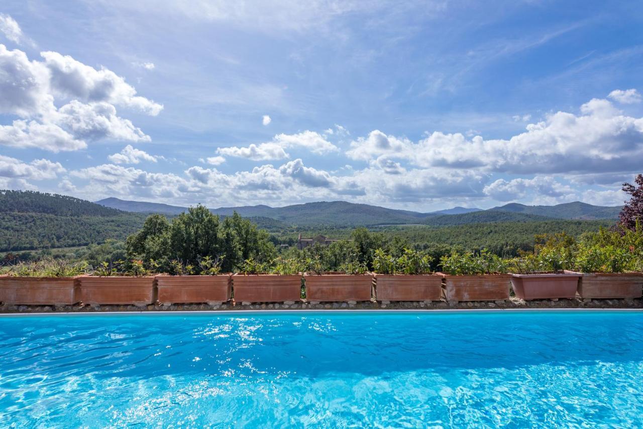 Villa La Cappella Monticiano Luaran gambar