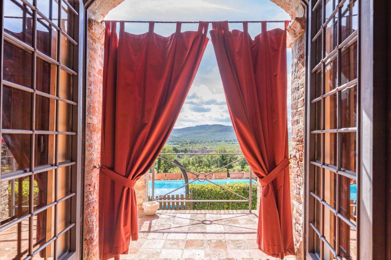 Villa La Cappella Monticiano Luaran gambar