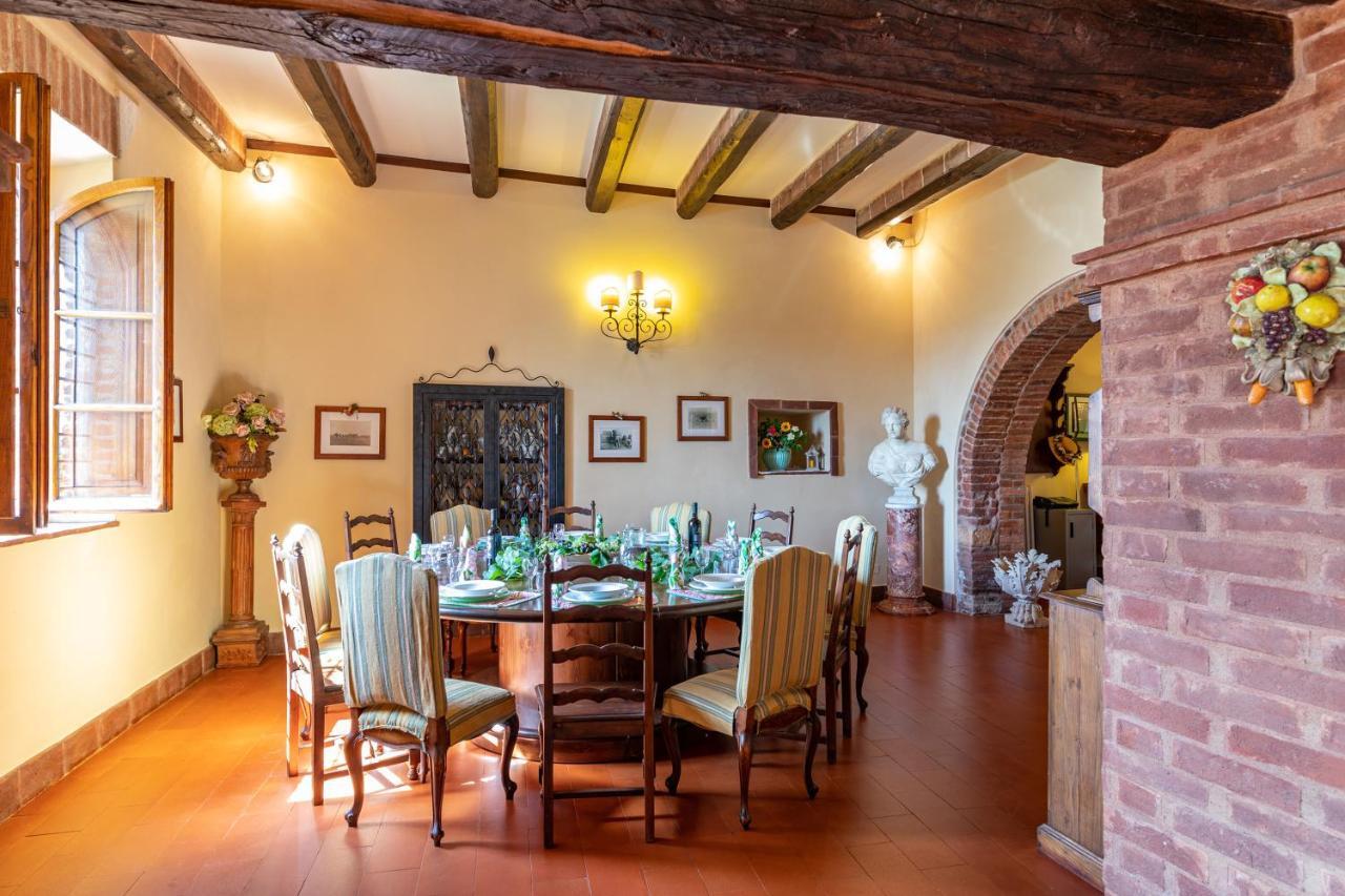 Villa La Cappella Monticiano Luaran gambar