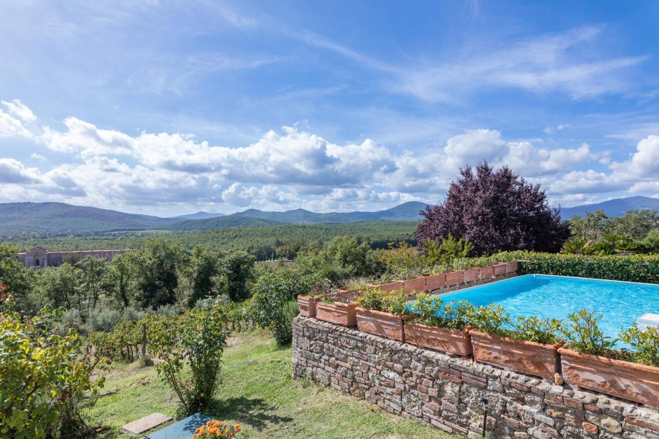 Villa La Cappella Monticiano Luaran gambar