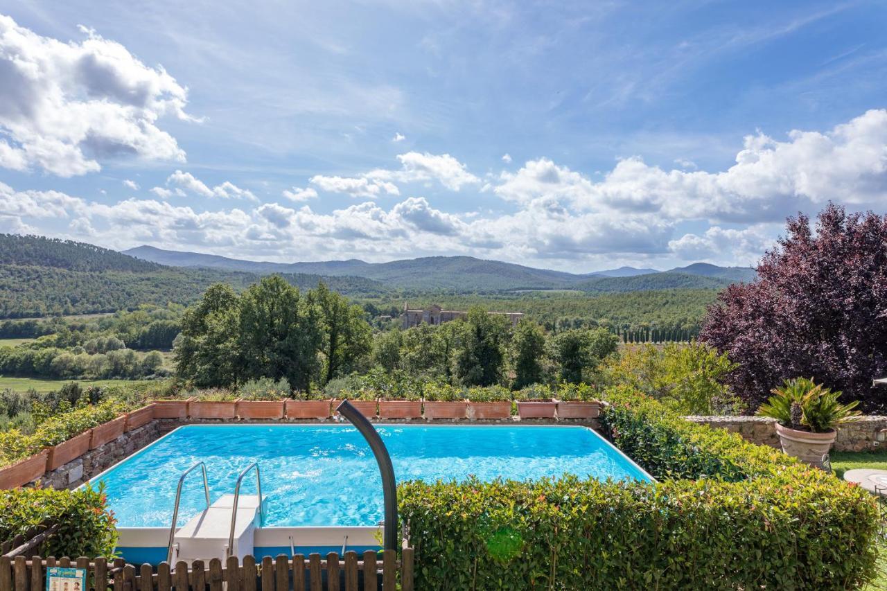 Villa La Cappella Monticiano Luaran gambar